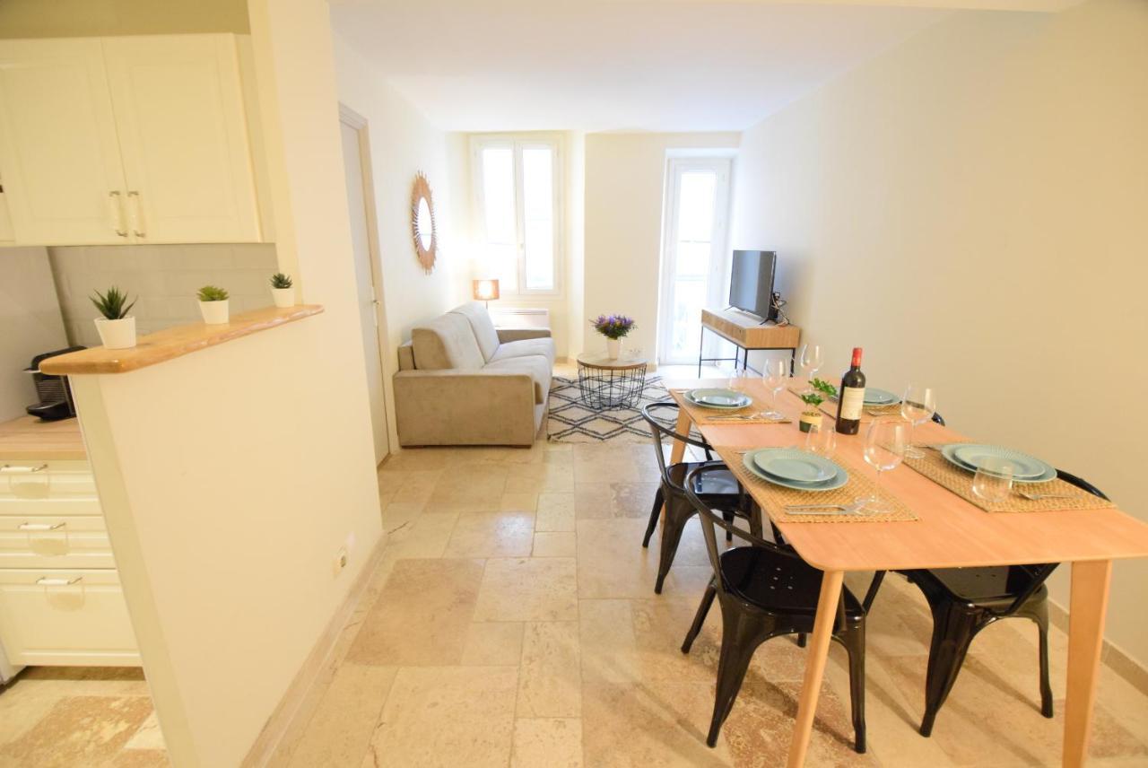 Nice Renting - Pairoliere - Spacious Flat - Old Nice - Massena - Terrace Exterior foto
